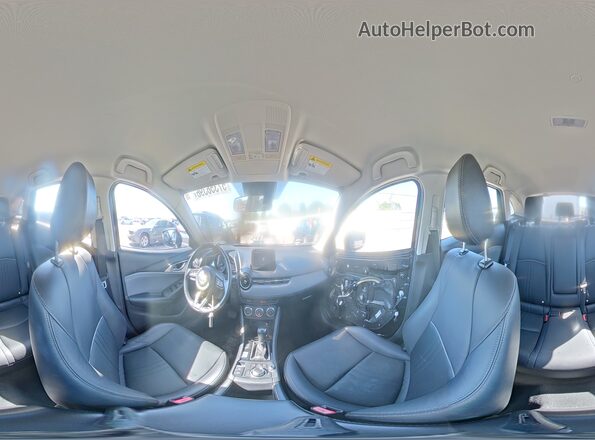 JM1DKFC72K0435810 2019 MAZDA CX-3 Синий Панорамный вид салона 360°