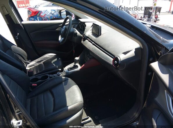 JM1DKFC73G0134972 2016 MAZDA CX-3 Black Front interior view