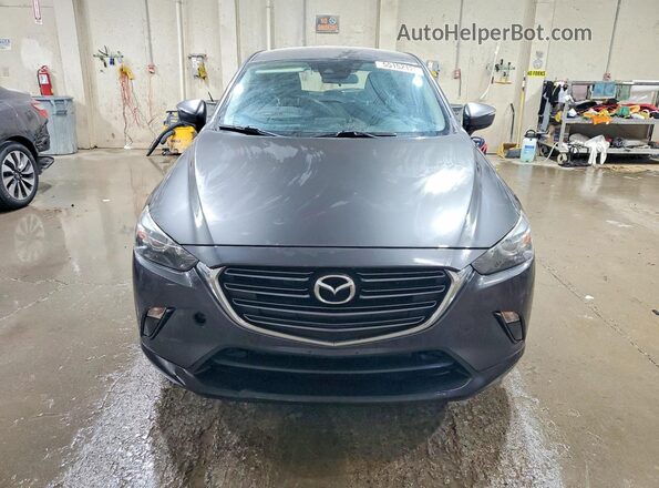 JM1DKFC73K0436500 2019 MAZDA CX-3 Gray Front view
