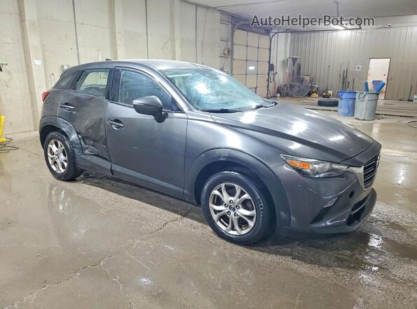 JM1DKFC73K0436500 2019 MAZDA CX-3 Gray Front right