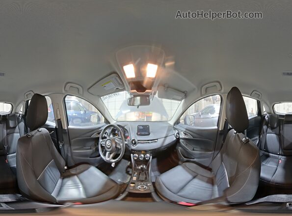 JM1DKFC73K0436500 2019 MAZDA CX-3 Gray 360 interior view