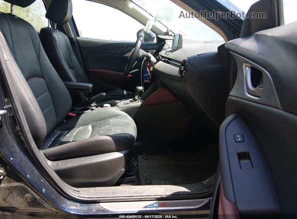 JM1DKFC74G0134866 2016 MAZDA CX-3 Blue Вид салону спереду