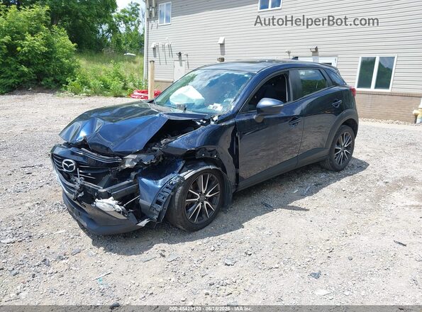 JM1DKFC74J0301623 2018 MAZDA CX-3 Black Przód lewy