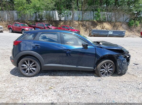 JM1DKFC74J0301623 2018 MAZDA CX-3 Black Widok wnętrza z tyłu