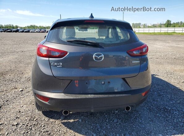 JM1DKFC74M1501898 2021 MAZDA CX-3 Charcoal Вид ззаду