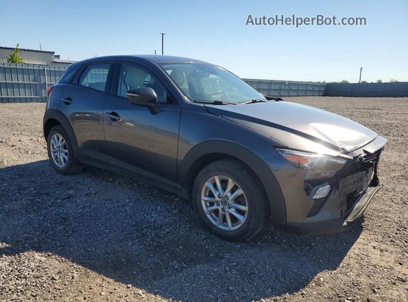 JM1DKFC74M1501898 2021 MAZDA CX-3 Charcoal Передня права чверть