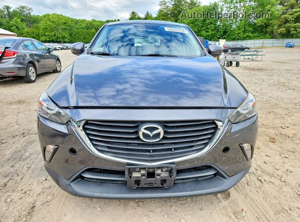 JM1DKFC75H0178344 2017 MAZDA CX-3 Gray წინა ხედი