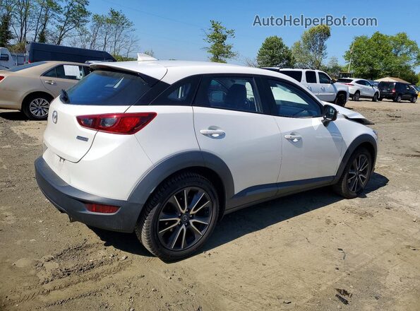 JM1DKFC75J0318186 2018 MAZDA CX-3 Белый Задняя правая четверть