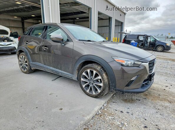 JM1DKFC75K0405944 2019 MAZDA CX-3 Gray Front right