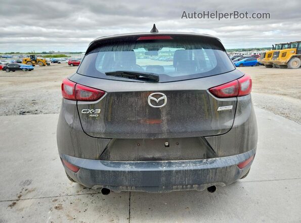 JM1DKFC75K0405944 2019 MAZDA CX-3 Gray Rear view