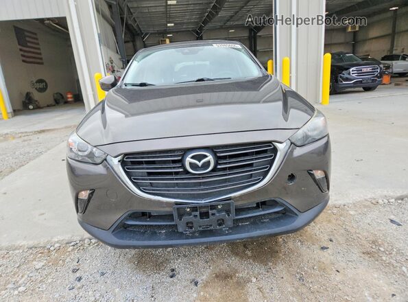 JM1DKFC75K0405944 2019 MAZDA CX-3 Gray Front view