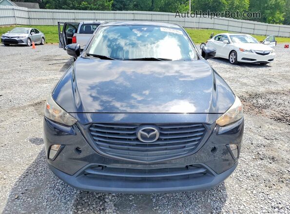 JM1DKFC78H0144737 2017 MAZDA CX-3 Black Դիմացի տեսք