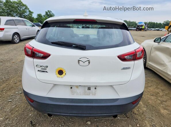 JM1DKFC78H0165250 2017 MAZDA CX-3 White Հետևի տեսք
