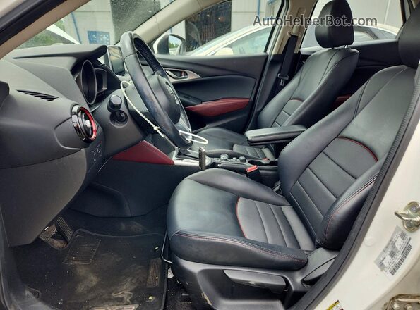 JM1DKFC78H0165250 2017 MAZDA CX-3 White Սալոնի դիմացի տեսք