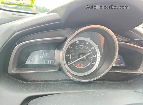JM1DKFC78H0165250 2017 MAZDA CX-3 White Սարքավորումների վահանակի տեսք