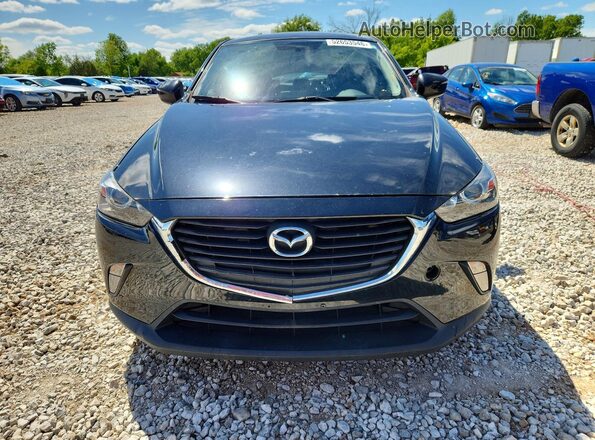 JM1DKFC79H0144424 2017 MAZDA CX-3 Black Widok z przodu