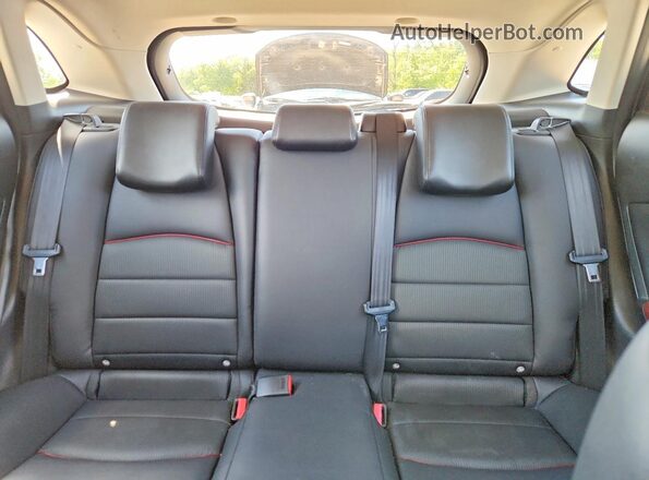 JM1DKFC79H0144424 2017 MAZDA CX-3 Black Widok tylnych siedzeń