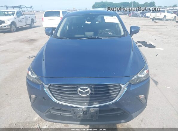 JM1DKFC7XJ0316188 2018 MAZDA CX-3 Blue Vista del cuadro de instrumentos