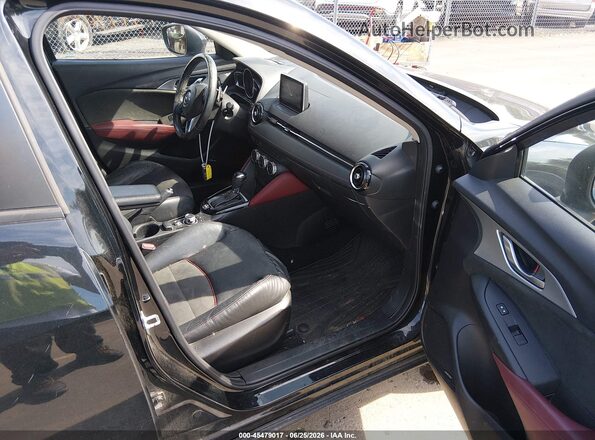 JM1DKFD75H0167343 2017 MAZDA CX-3 Black Vista interior delantera