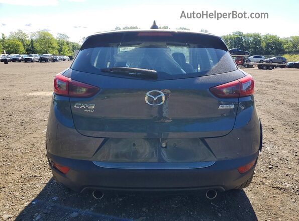 JM1DKFD76H0145660 2017 MAZDA CX-3 Серый Вид сзади