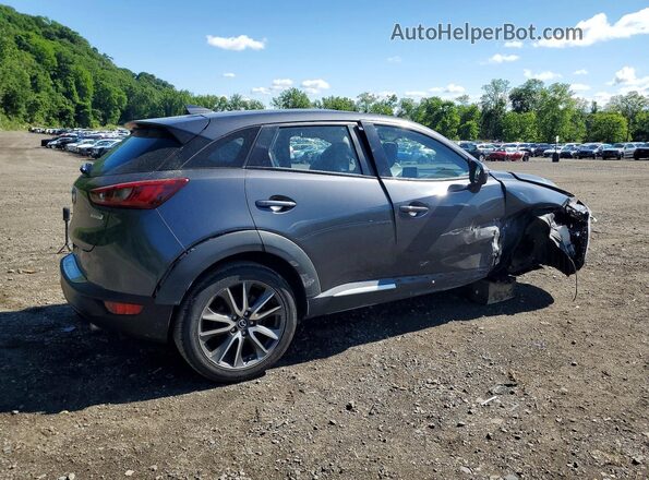 JM1DKFD76H0145660 2017 MAZDA CX-3 Серый Задняя правая четверть