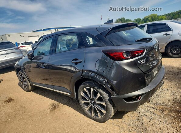 JM1DKFD76K0401514 2019 MAZDA CX-3 Серый Задняя левая четверть
