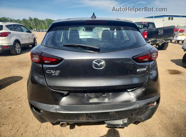 JM1DKFD76K0401514 2019 MAZDA CX-3 Серый Вид сзади