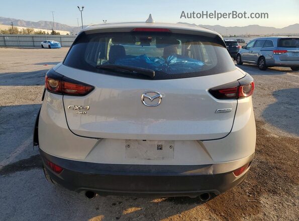 JM1DKFD76K1457723 2019 MAZDA CX-3 Gray Rear view