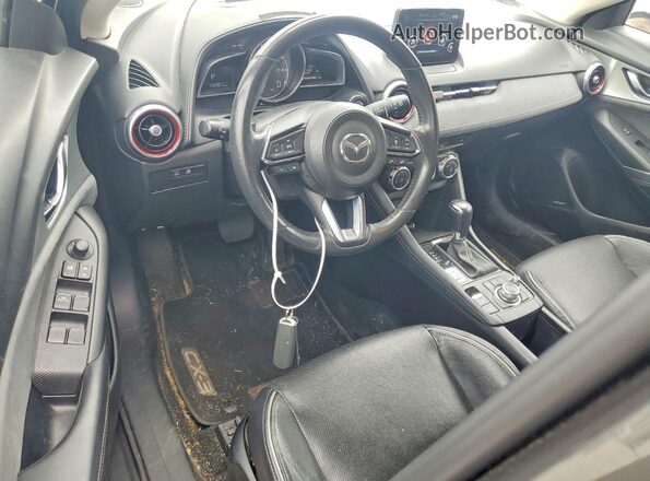 JM1DKFD77K0434036 2019 MAZDA CX-3 Gray Առջևի վահանակի տեսք