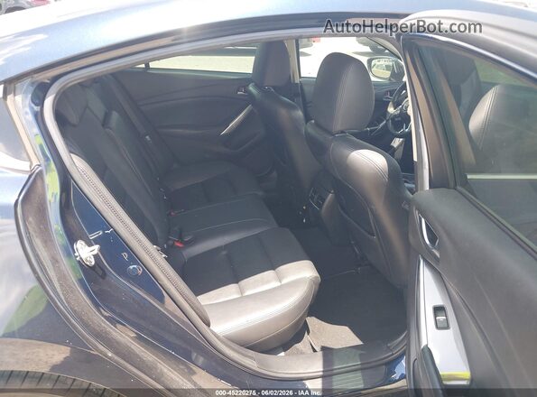 JM1GJ1T50G1466007 2016 MAZDA 6 Blue Vista de la etiqueta del VIN