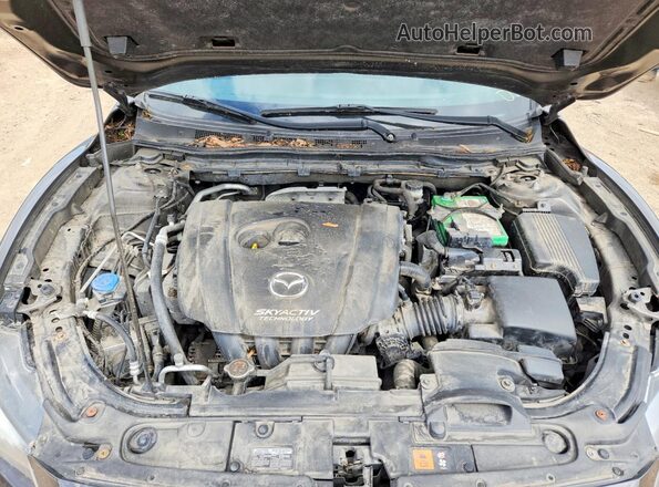 JM1GJ1U52G1461065 2016 MAZDA 6 Gray Widok wnętrza z tyłu