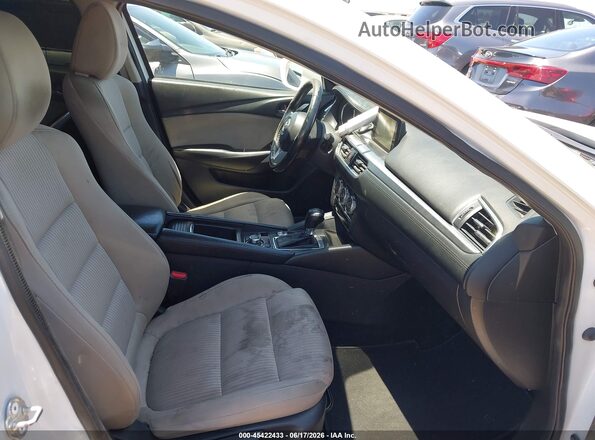 JM1GJ1U5XG1429982 2016 MAZDA 6 White Սալոնի դիմացի տեսք