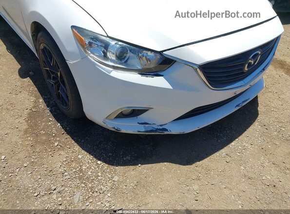 JM1GJ1U5XG1429982 2016 MAZDA 6 White Դիմացի տեսք