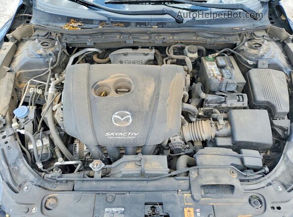 JM1GJ1V50G1482852 2016 MAZDA 6 Blue Вид задньої частини салону