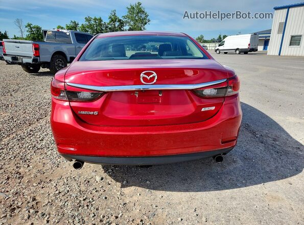 JM1GJ1V53G1460232 2016 MAZDA 6 Red Vista trasera