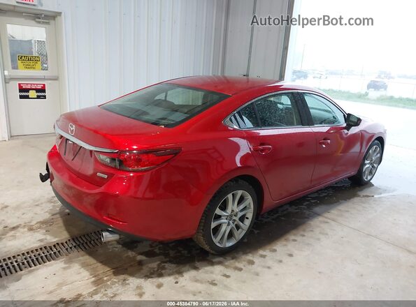 JM1GJ1V54G1439552 2016 MAZDA 6 Red Հետևի աջ