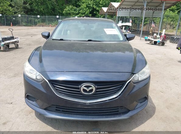 JM1GJ1V54G1452978 2016 MAZDA 6 Dark Blue Widok wnętrza z tyłu