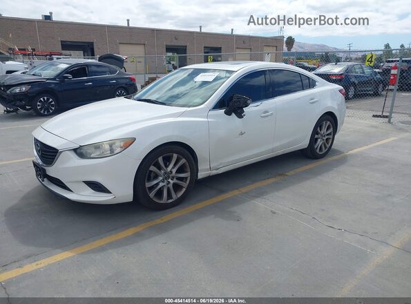 JM1GJ1V55G1465321 2016 MAZDA 6 White Przód lewy