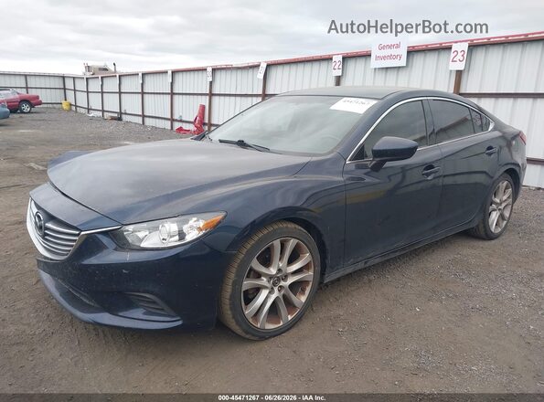 JM1GJ1V57G1432899 2016 MAZDA 6 Blue Przód lewy