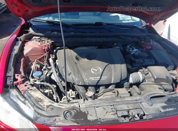 JM1GJ1V57G1485697 2016 MAZDA 6 Red Вид ззаду