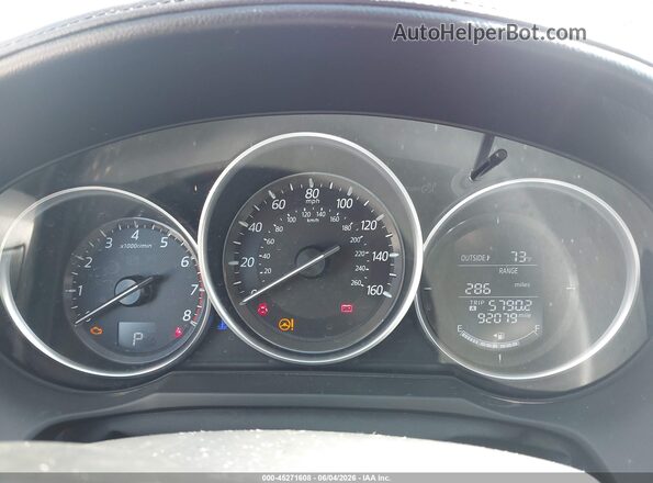 JM1GJ1V57G1485697 2016 MAZDA 6 Red Вид задніх сидінь
