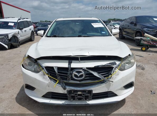 JM1GJ1V58G1404142 2016 MAZDA 6 Белый Вид щитка приборов
