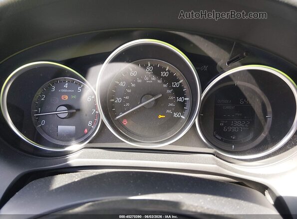 JM1GJ1V58G1418624 2016 MAZDA 6 White Հետևի նստատեղերի տեսք