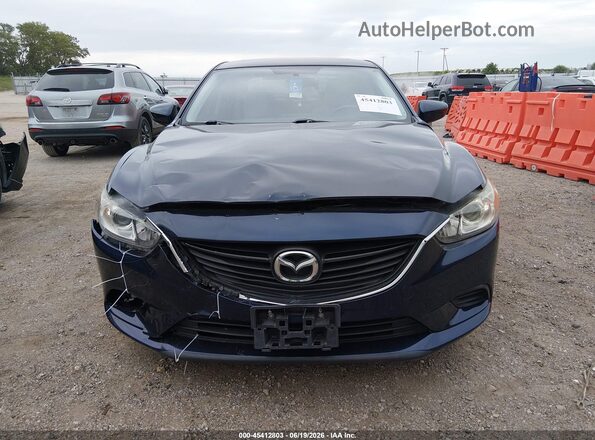 JM1GJ1V58G1433222 2016 MAZDA 6 Dark Blue Вид щитка приборов