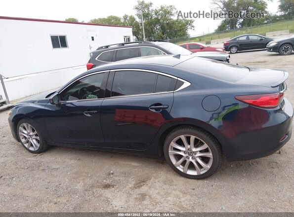 JM1GJ1V58G1433222 2016 MAZDA 6 Dark Blue Панорамный вид салона 360°