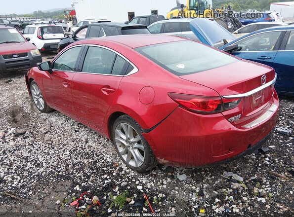 JM1GJ1V5XG1483765 2016 MAZDA 6 Red Tył lewy