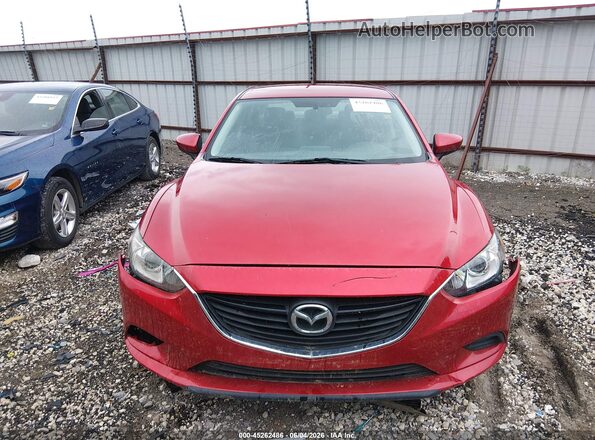 JM1GJ1V5XG1483765 2016 MAZDA 6 Red Widok zestawu wskaźników