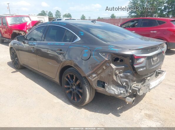 JM1GJ1W51G1477836 2016 MAZDA 6 Gray Trasero izquierdo