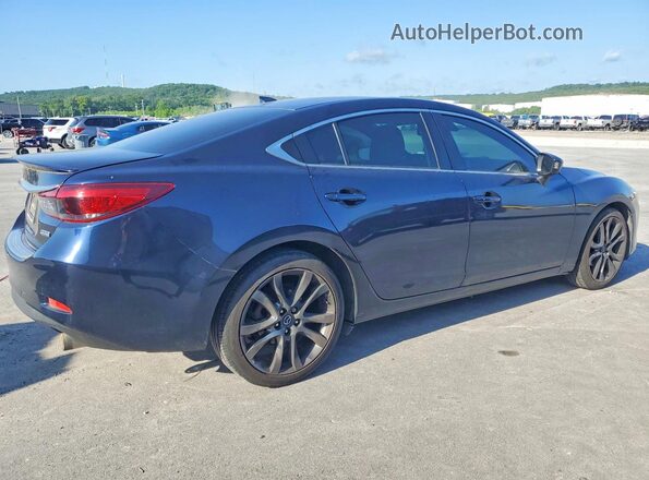 JM1GJ1W53G1486439 2016 MAZDA 6 Синий Задняя правая четверть