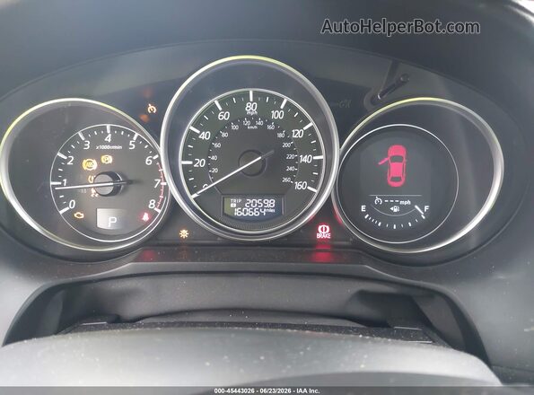JM1GJ1W58G1474447 2016 MAZDA 6 Gray უკანა სავარძლების ხედი